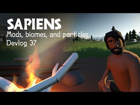 Mods, biomes, and particles - Sapiens Devlog 37