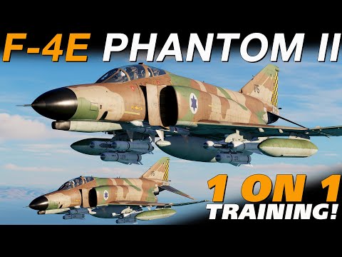 1 on 1 Training in the BEST Jet in DCS: The F-4E Phantom II!