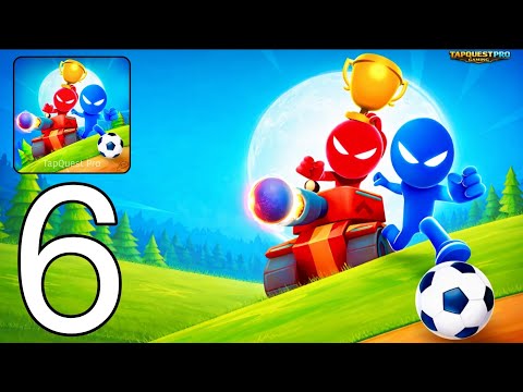 Stickman Party - Gameplay Walkthrough Part 6 Stickman Party Mini Games Non Stop Fun (Android,ios)