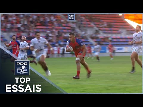 TOP Essais de la J01 – PRO D2 – Saison 2023-2024