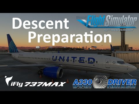 iFly 737 MAX Tutorial 10: Descent Preparation | Real 737 Pilot