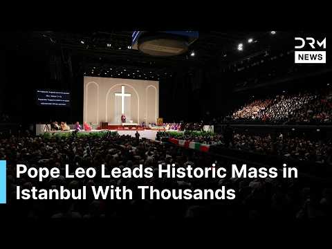 Historic Papal Mass: Thousands Gather as Pope Leo Presides Over Historic Mass in Turkey | AK1G