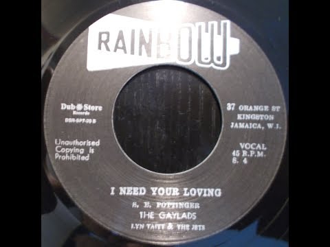 The Gaylads - I Need Your Loving
