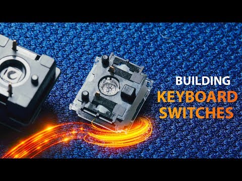How Mechanical Keyboard Switches Are Made In Japan!