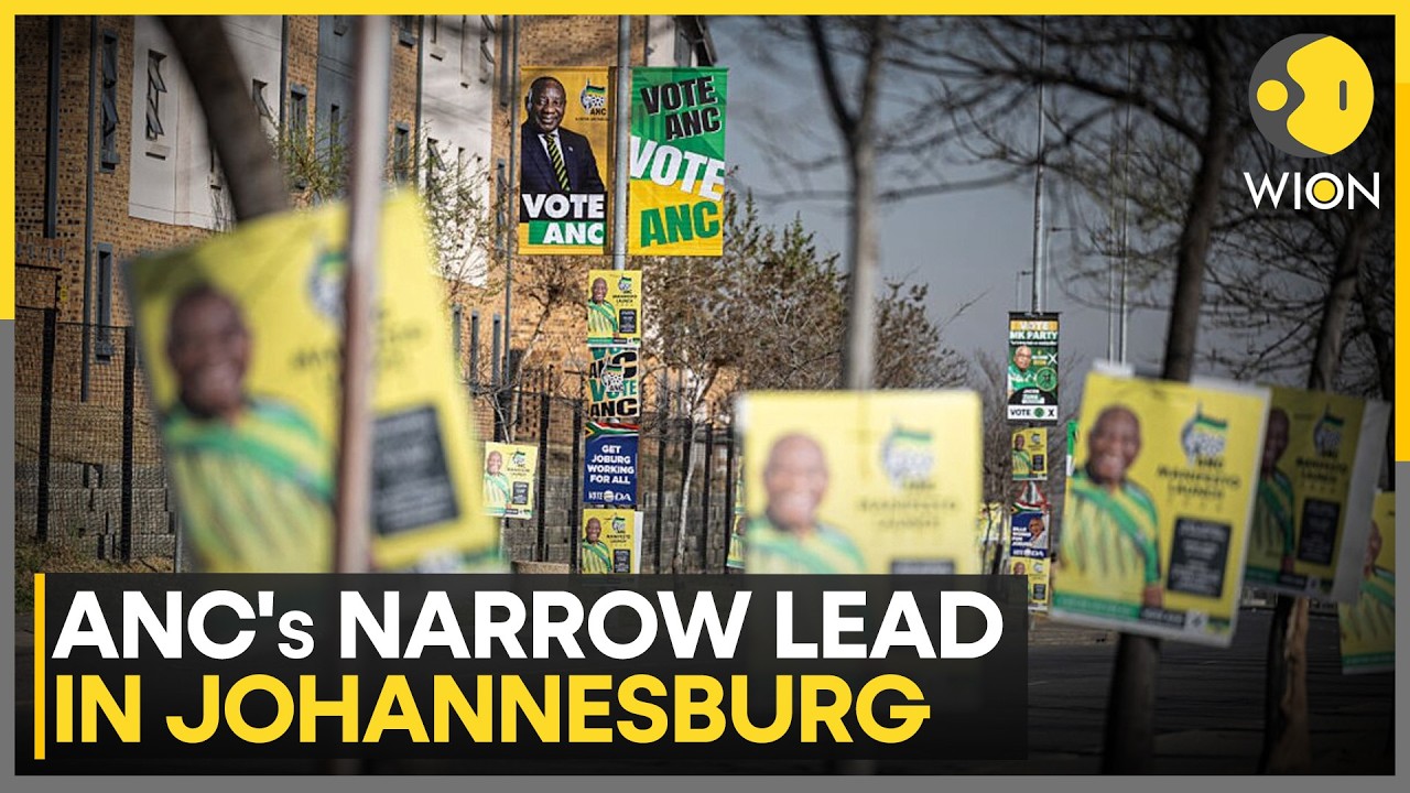 South Africa: ANC Clings To Narrow Johannesburg Lead In New Poll | WION