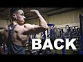 BACK WORKOUT WITH 20 YEAR OLD BODYBUILDER LEWIS LITTLE