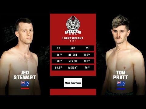 ETERNAL MMA 54 - TOM PRATT VS JED STEWART - MMA FIGHT VIDEO