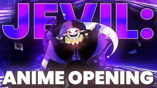 Cover art for I remixed Jevil's theme into an anime opening (JAP/ENG) TV size