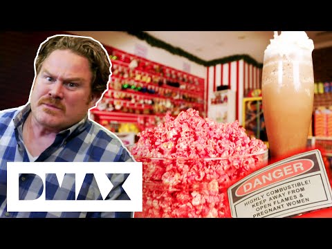 Casey VS The Fire And Ice Challenge | Man v Food