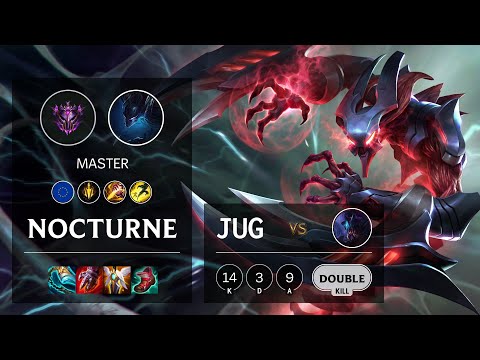 Nocturne Jungle vs Rek'Sai - EUW Master Patch 11.21