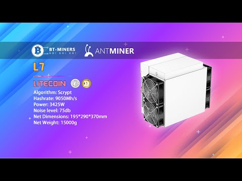 L7 9500Mh 3422W Bitmain Antminer