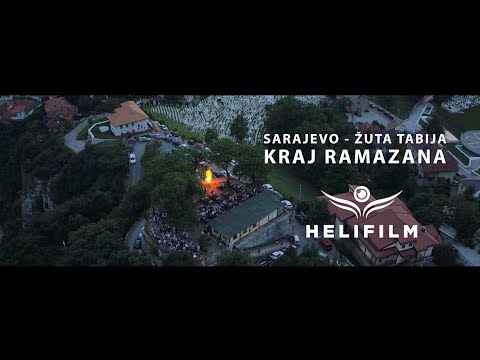 Ramazan - Sarajevo/Zuta tabija - Hor Rejjan - Ramazanska vecer - Snimci iz zraka 4K