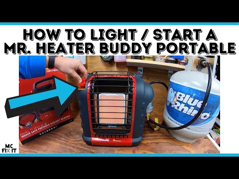 Mr Heater Buddy Portable - How to Start & Light!