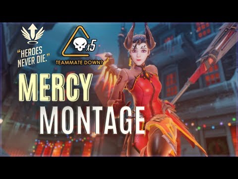 Overwatch: Rip Huge Rez - A Mercy Montage