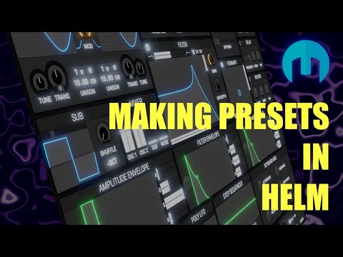 1 hour sound design W/ Helm