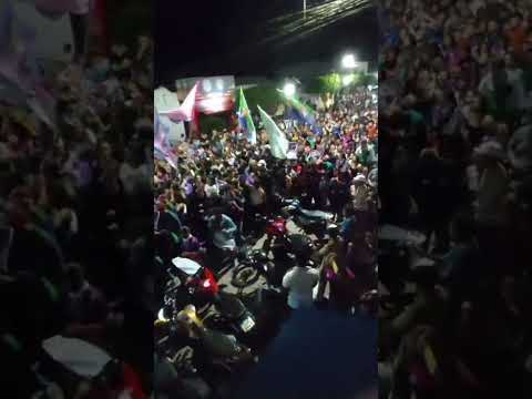comemorando o comitê de Raquel Lyra em Brejão Pernambuco