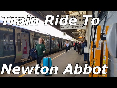 Train Ride to Newton  - Teignmouth to Newton Abbot - 07/04/22