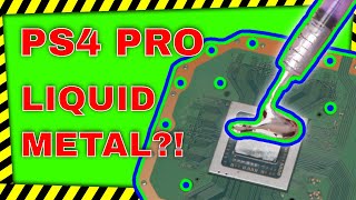 PS4 PRO HAS LIQUID METAL | ALSO A RIPPED POWER CONNECTOR