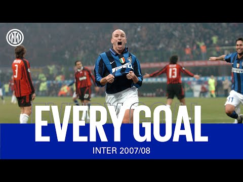EVERY GOAL! | INTER 2007/08 | Cruz, Ibrahimovic, Cambiasso, Suazo and many more... ⚽⚫🔵