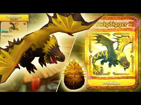 Twigdigger - New Premium Shovelhelm "Titan Mode" Max Level 175 | Dragons: Rise of Berk