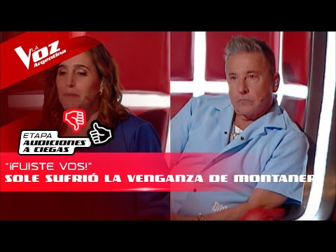 ¡Soledad sufrió la venganza de Montaner! - La Voz Argentina 2022