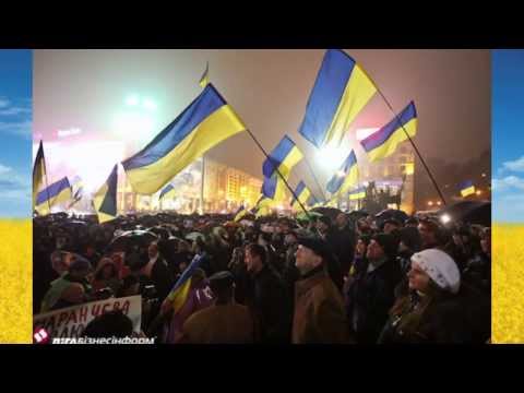 AbaNDa SHAKE - BLUE-N-YELLOW - EURO MAYDAN Ukrainian Revolution days 1-6 - photo collage fan vid
