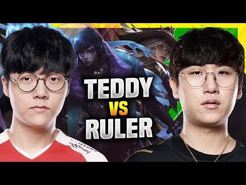 GEN RULER VS T1 TEDDY! - GEN Ruler Plays Ashe ADC vs T1 Teddy Aphelios! | Season 11