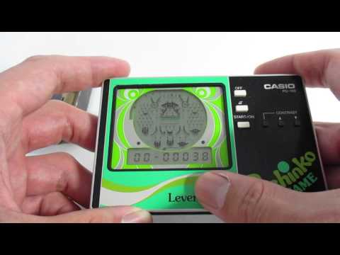 ES16283 CASIO LCD Game Pachinko Game 1983