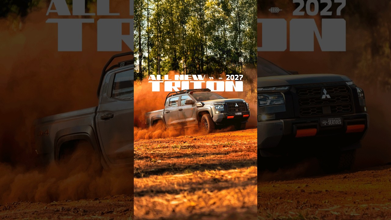 A edição limitada da Triton Sertões está de volta com um DNA off-road ainda mais forte