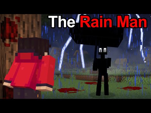 We Survived The RAIN MAN in Minecraft..