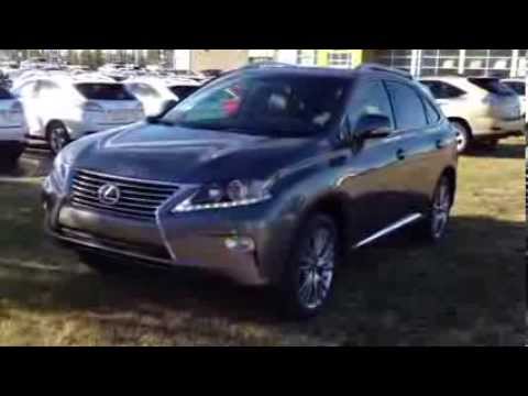 2014 Gray Lexus RX 350 Technology Package Review Alberta