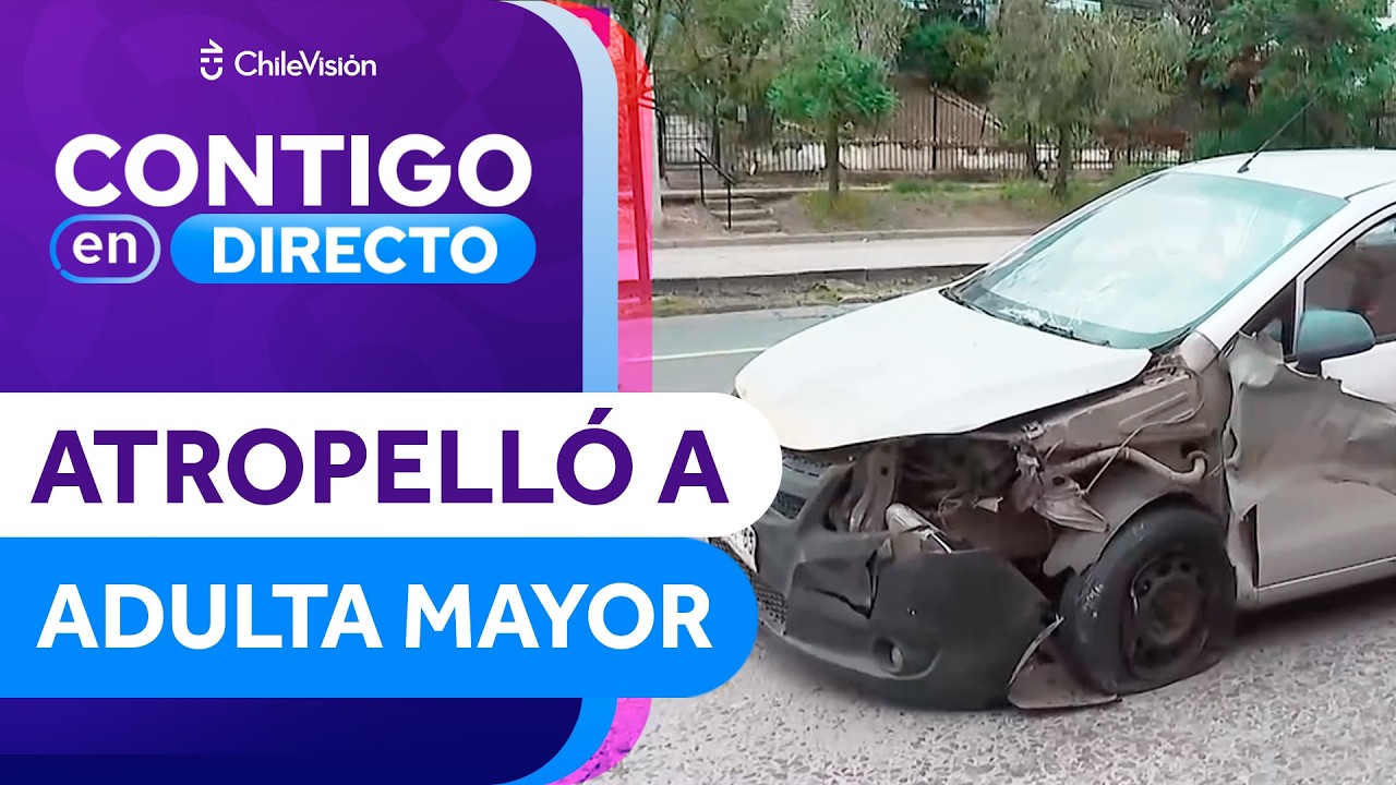CONSUMIÓ MARIHUANA: Sujeto contra el tránsito atropelló a una adulta mayor - Contigo en Directo