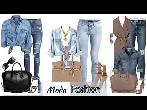 MODA 2023 OUTFITS TACONES JEANS🔺VISTE COMO TODA UNA DIVA FASHION LOOKS EN TENDENCIA 2023 MUJER