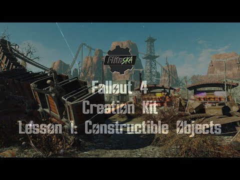 Fallout 4 Creation Kit Tutorial: Adding Items To Build Mode - Fliteska