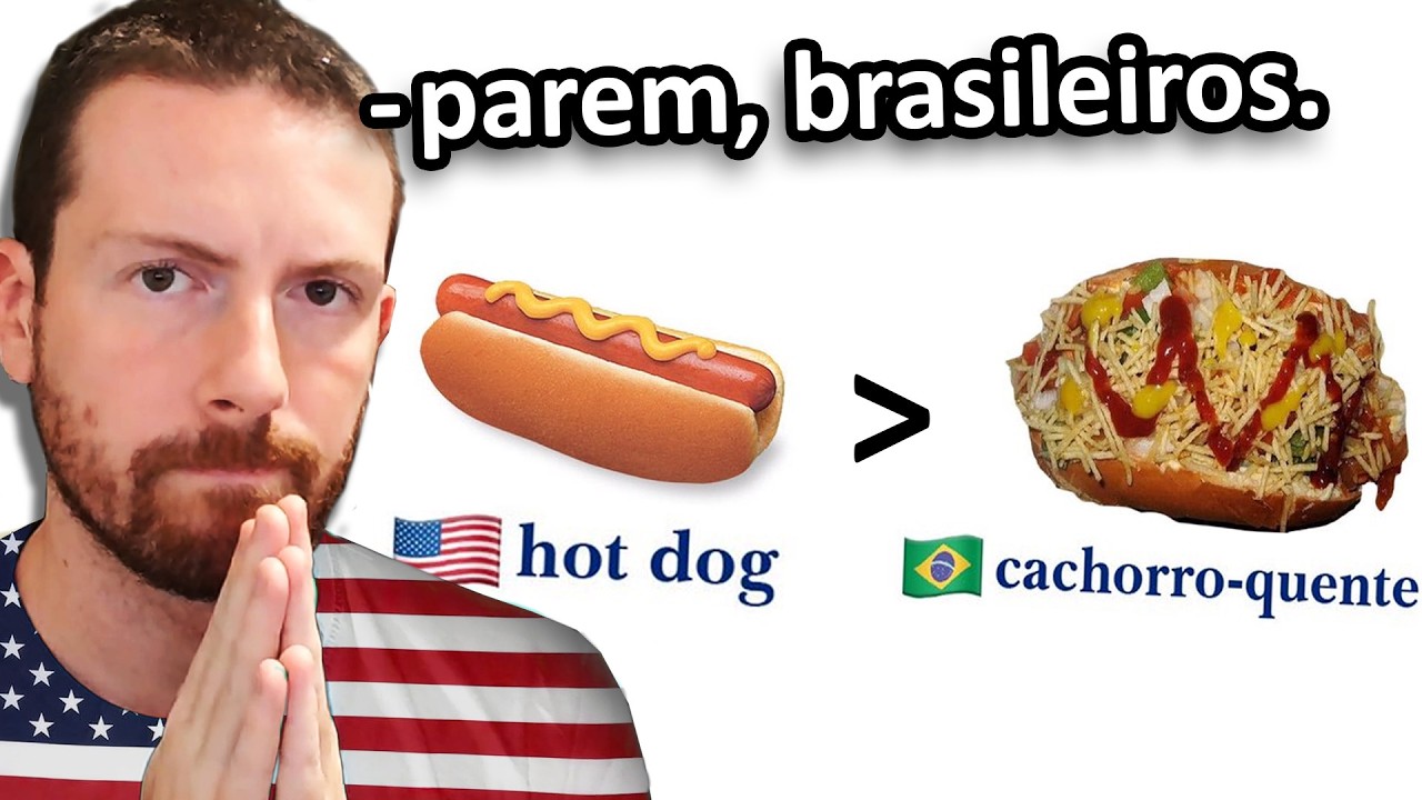 Parem de ESTRAGAR a comida dos EUA...