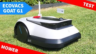 Ecovacs GOAT G1 Test Demo - Robotic Lawn Mower