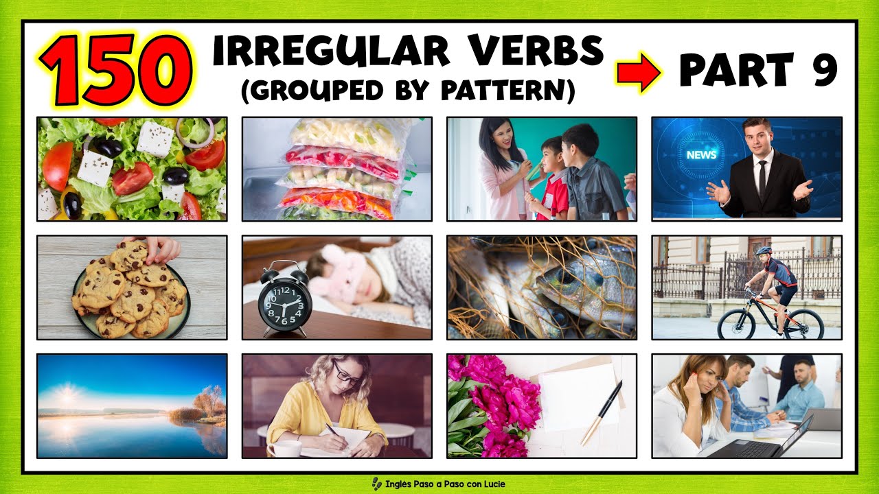 Verbos Irregulares en Inglés - Parte 9 | Patrones que te Ayudan a Recordarlos Más Fácil