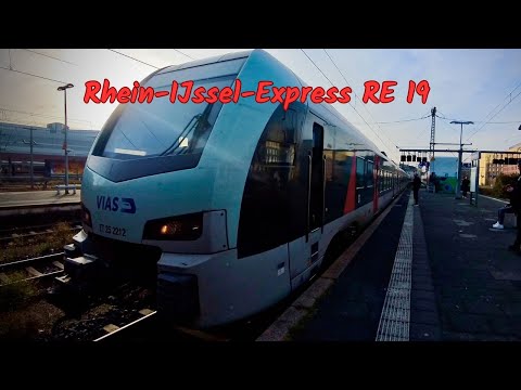 Rhein-IJssel-Express RE 19 Düsseldorf Hbf ► Arnhem Hbf|Bocholt Hbf ● Düsseldorf Hbf 12.12.2025