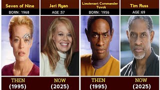 Star Trek Voyager Cast: Then and Now (1995 vs 2025)