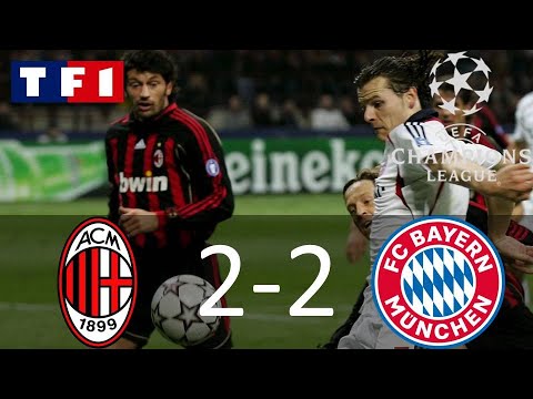 AC Milan 2-2 Bayern Munich | Quart de finale aller | Ligue des Champions 2006-2007 | TF1/FR