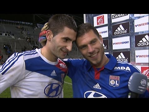 Interview de fin de match : Olympique de Marseille - Olympique Lyonnais (1-4) / 2012-13