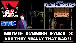 Sega Genesis & Mega Drive Movie Games Part 3