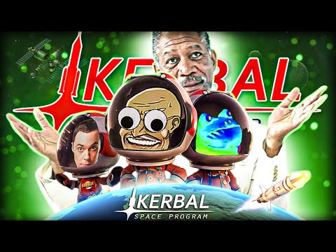 Kerbal Space Program Review (ft. martincitopants, Max0r, Fiverr Morgan Freeman)