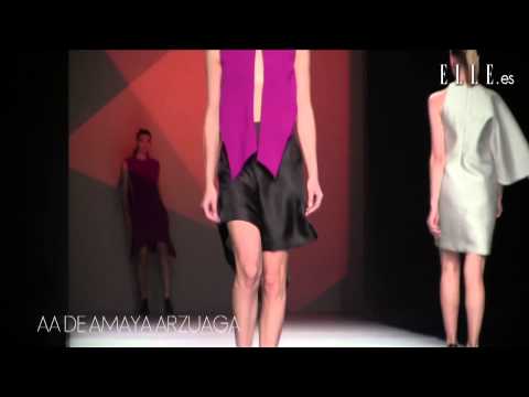 AA de Amaya Arzuaga. Mercedes Benz Fashion Week Madrid prima | Elle España