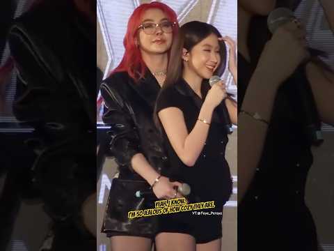 Yeah, I know. I'm so jealous of how cozy they are. 🥹❤️ #fayeyoko #fayemalisorn #wlw #yokoapasra #gl