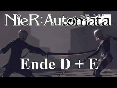 Let's Play NieR: Automata [Part 31/End D + End E] {Final Boss} (Blind/German/Deutsch)