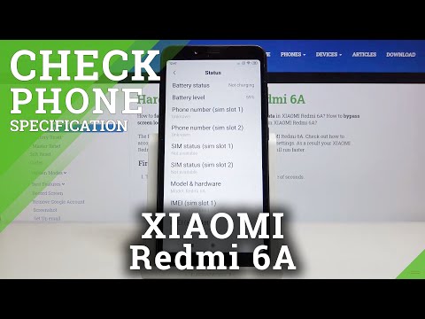How to Find Specifications List in XIAOMI REDMI 6A – Check Phone Specifications