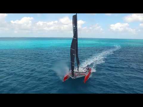 DNA Performance Sailing G4 catamaran foiling test by Don Montague Kai Concepts composite carbon boat