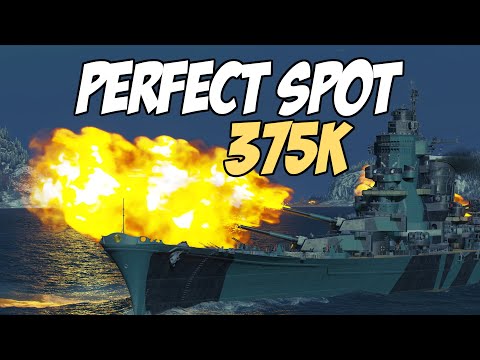 375k dmg Northern Lights - World of Warships