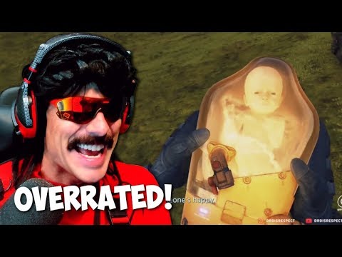 DrDisrespect Reacts to DEATH STRANDING Gameplay Demo | Best Doc Moments (8/19/2019)
